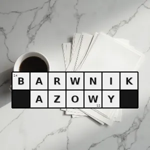 Hasło krzyżówkowe organiczny związek chemiczny stosowany jako barwnik w przemyśle w farbiarstwie włókienniczym oraz w produkcji lakierów i farb - barwnik azowy – rozwiązanie, synonimy, podpowiedzi i definicje krzyżówkowe